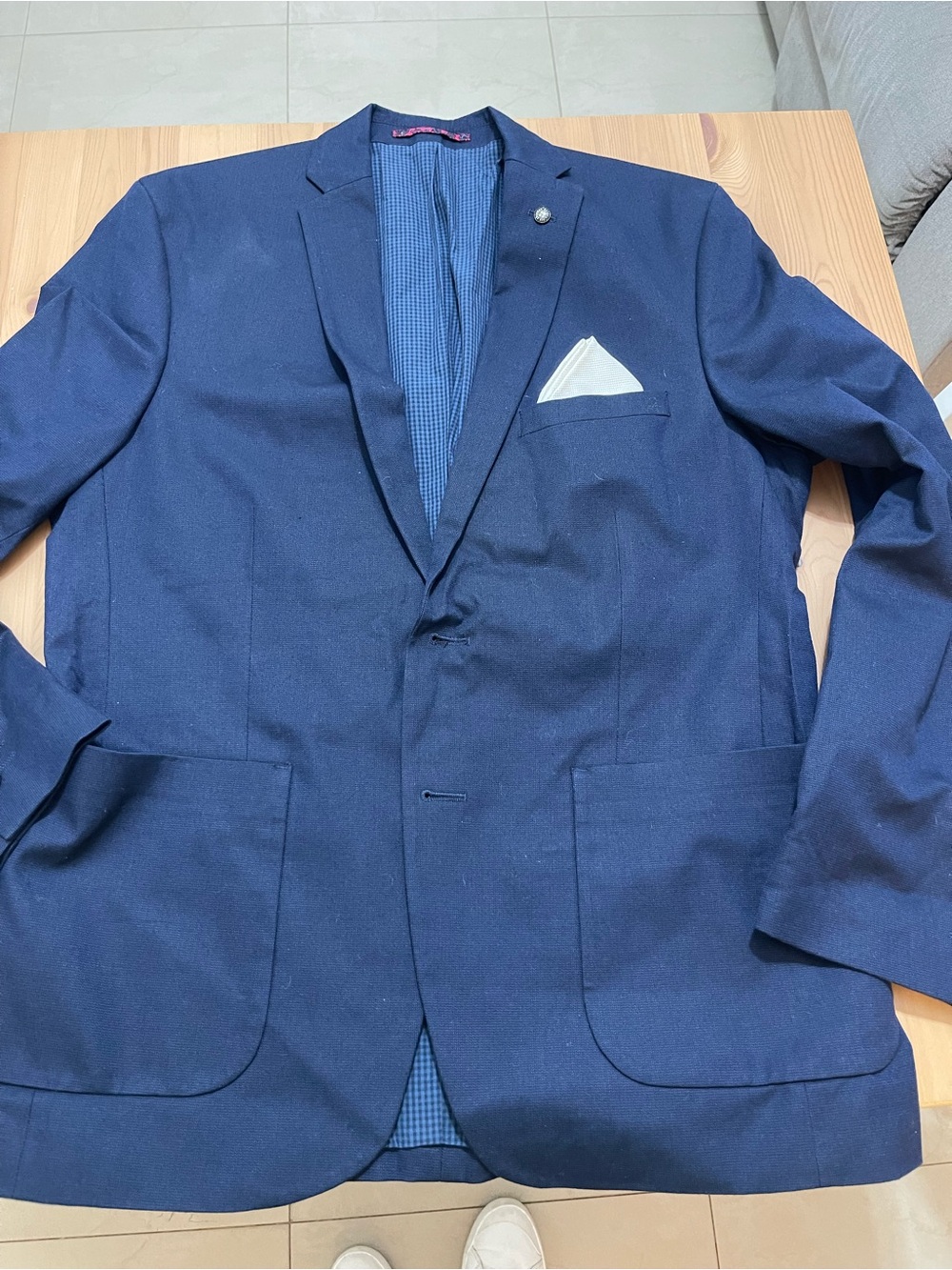 Ben Sherman Men's Blue Blazer Size S Like New